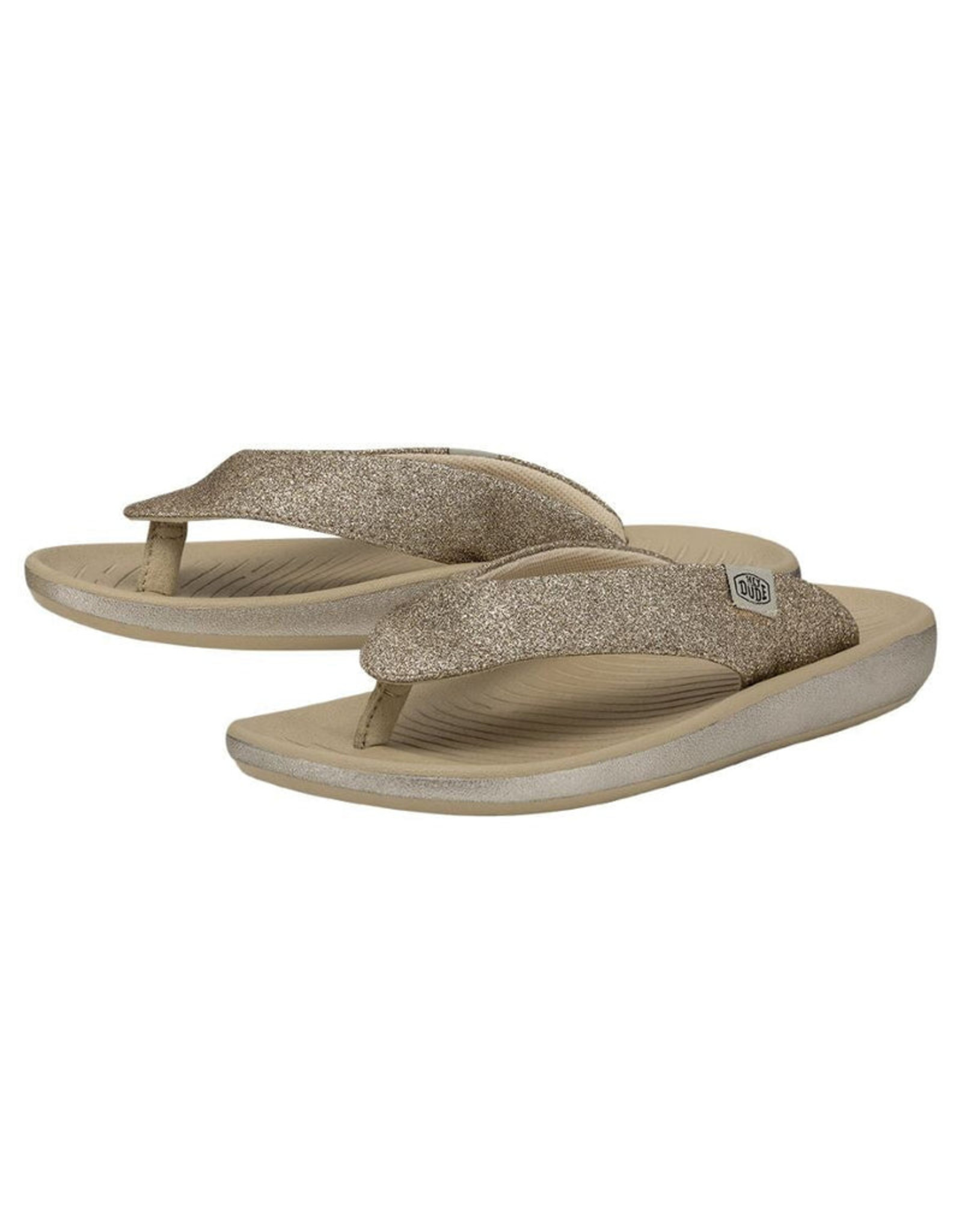 Hey Dude Meg Gold Glitter BlantonCaldwell