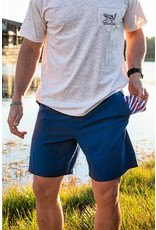 Burlebo Burlebo Everyday Shorts Deep Water Navy/USA Pockets