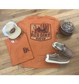 Red Dirt Designs Red Dirt Hat Co Desert Dillo T-Shirt Heather Autumn