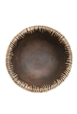 Decorative Terra-Cotta Bowl