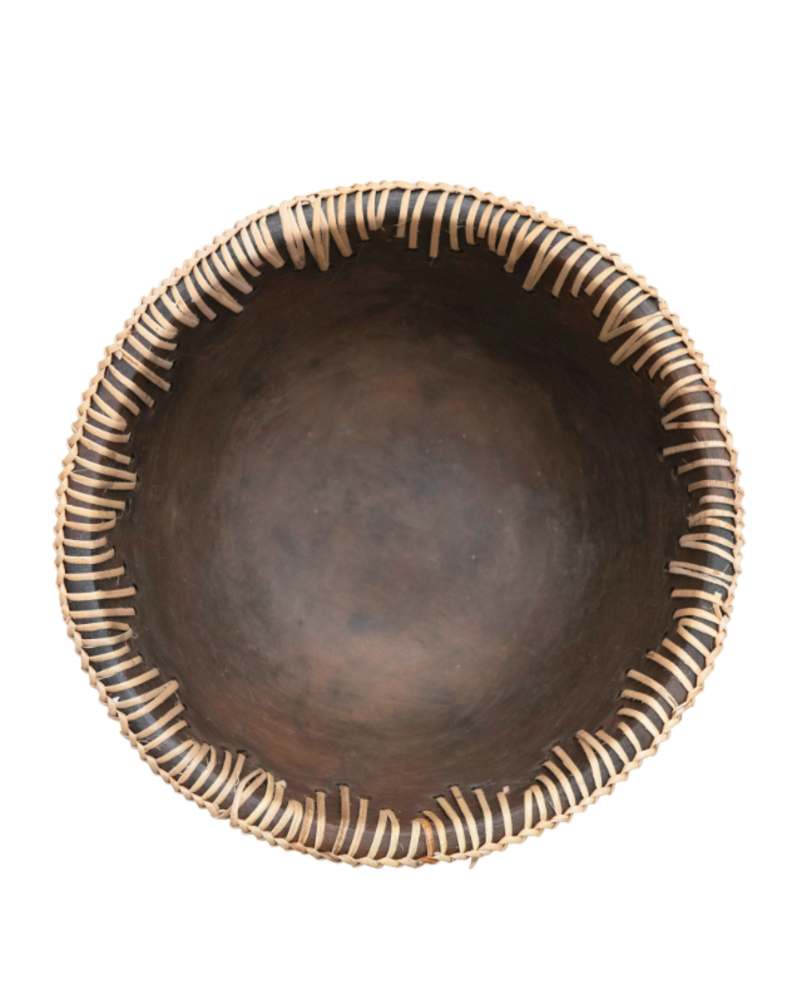 Decorative Terra-Cotta Bowl