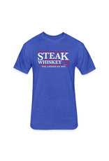 Steak & Whiskey '24 T-Shirt Blue