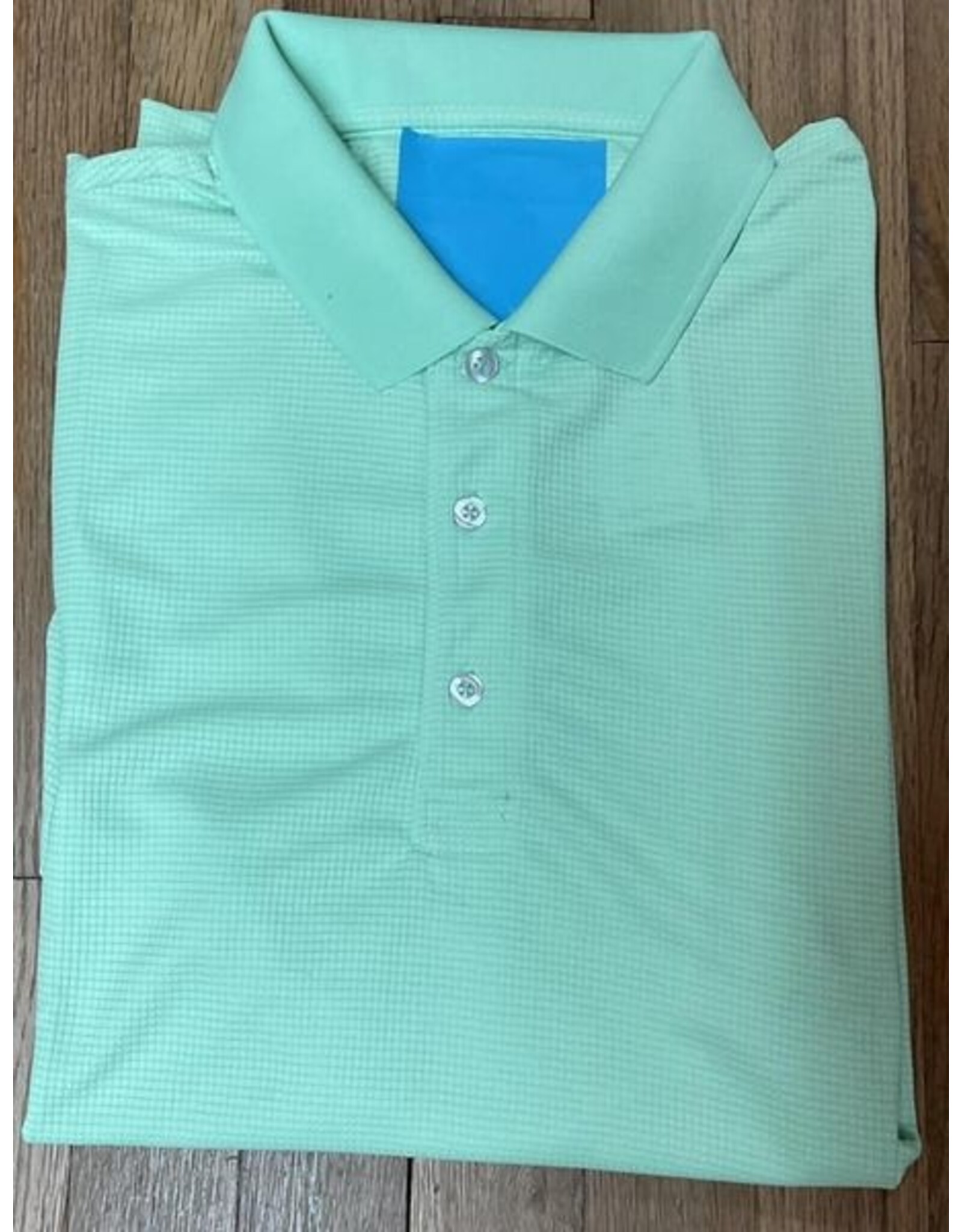 Polo Textured Knit Short Sleeve Performance Shirt