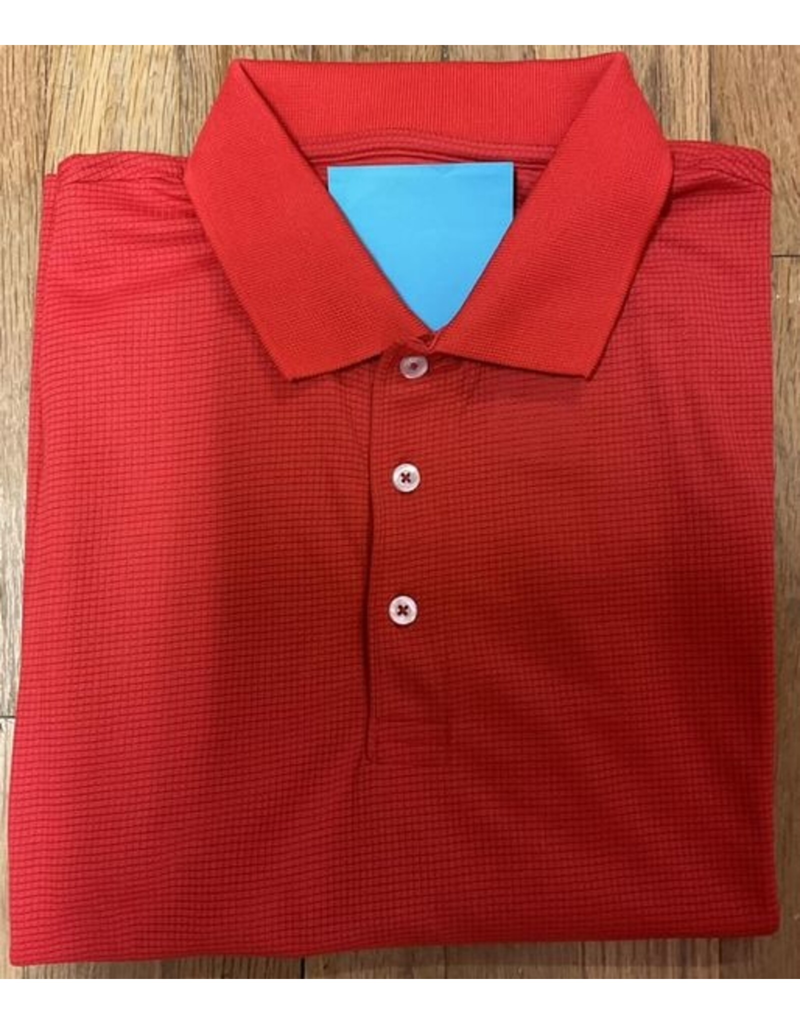 Polo Textured Knit Short Sleeve Performance Shirt