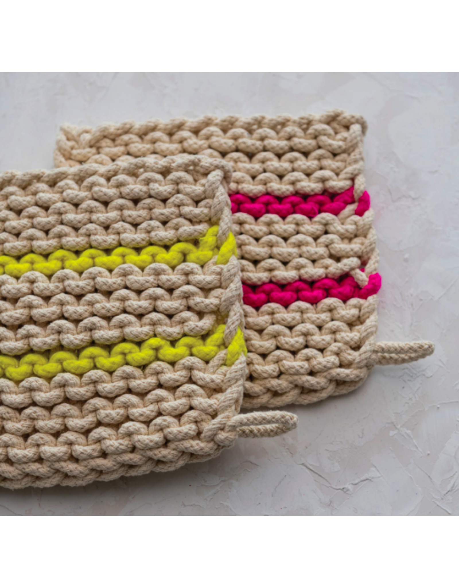 Cotton Crocheted Pot Holder