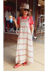 Charliz Stripe Two Side Pocket Dress