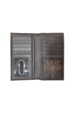 Ariat Ariat Rodeo Basketweave Shield Tan Accessories Wallet