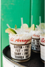 El Arroyo El Arroyo Tequila Sunrise Acrylic Cups Set of 4