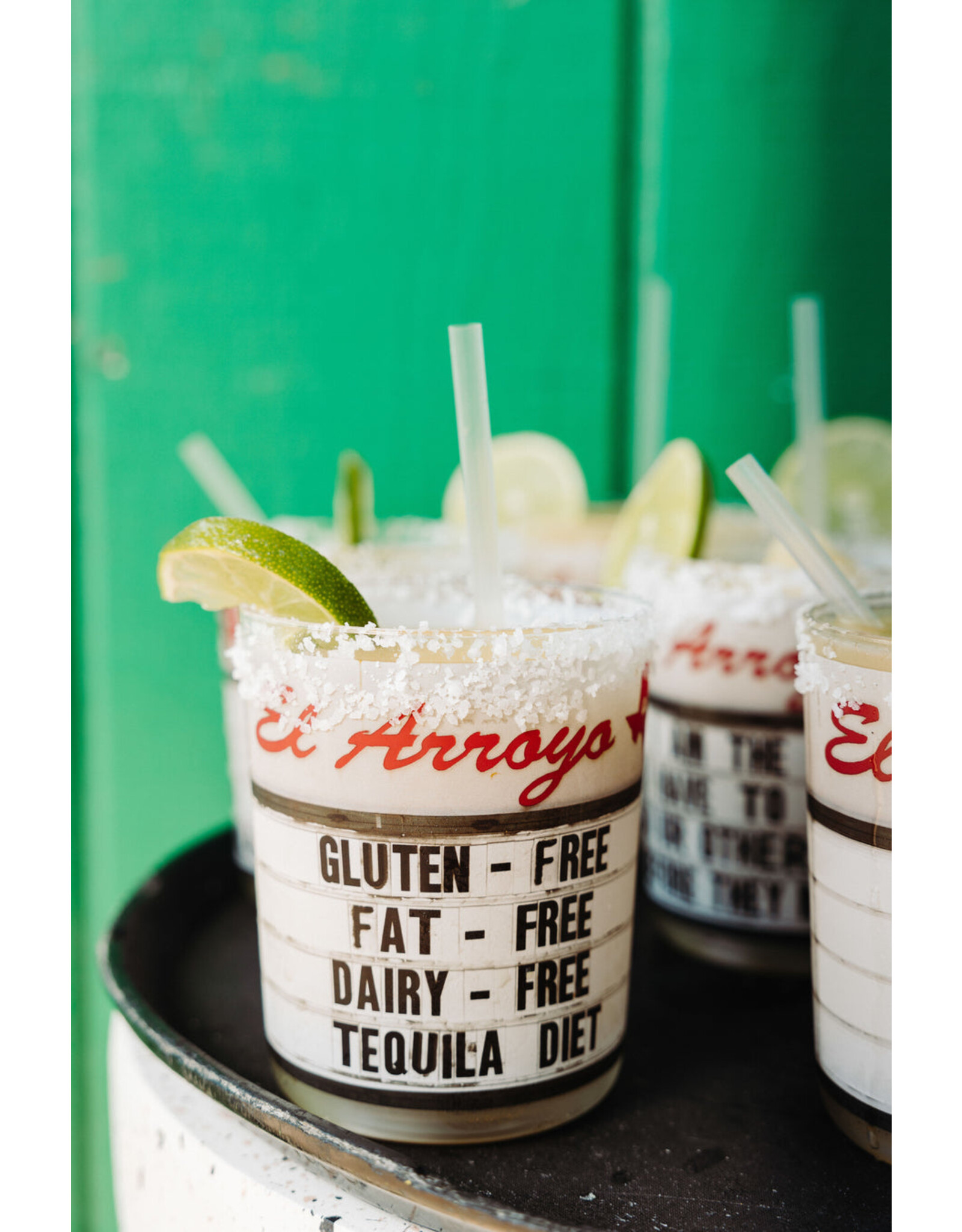 El Arroyo El Arroyo Tequila Sunrise Acrylic Cups Set of 4