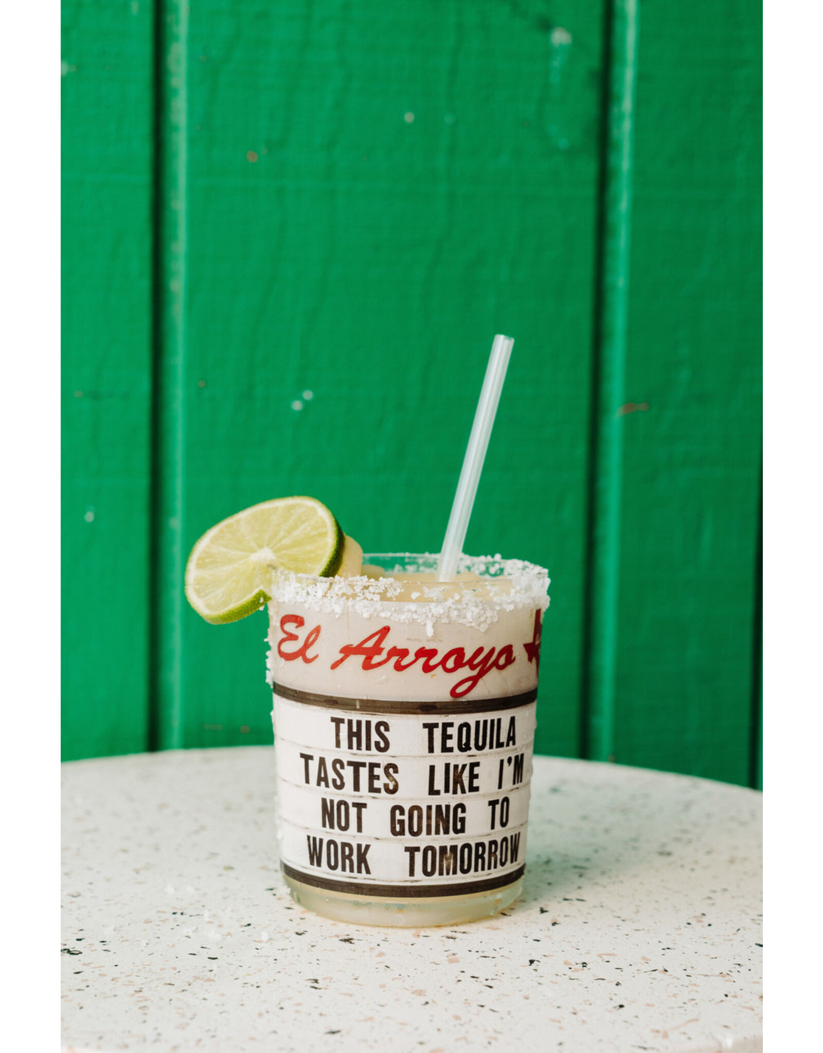 El Arroyo El Arroyo Tequila Sunrise Acrylic Cups Set of 4