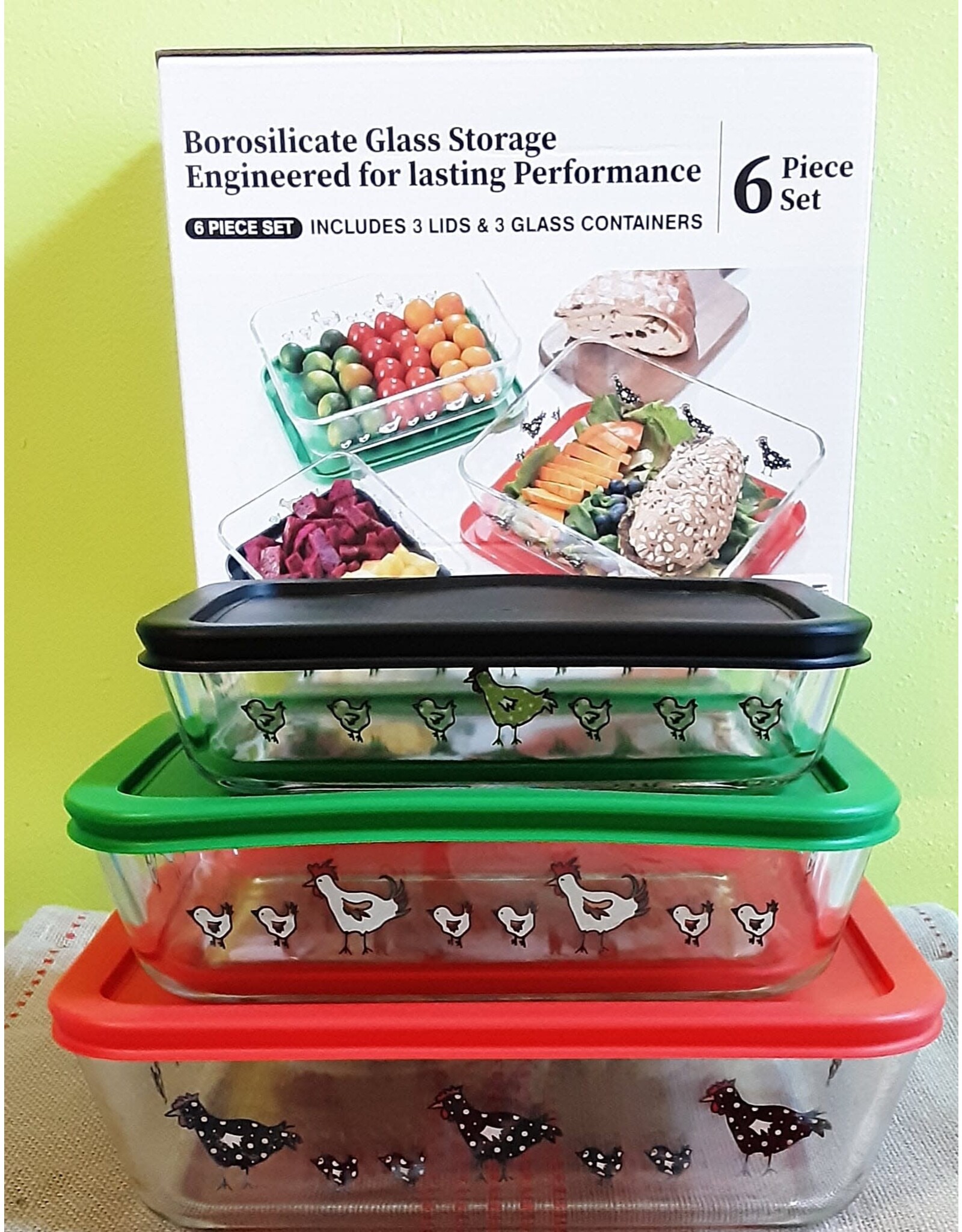 6-Piece Food Storage Set