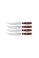 Messermeister Avanta Pakkawood 4 Piece Fine Edge Steak Knife Set