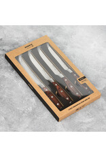 Messermeister Avanta Pakkawood 4 Piece Fine Edge Steak Knife Set