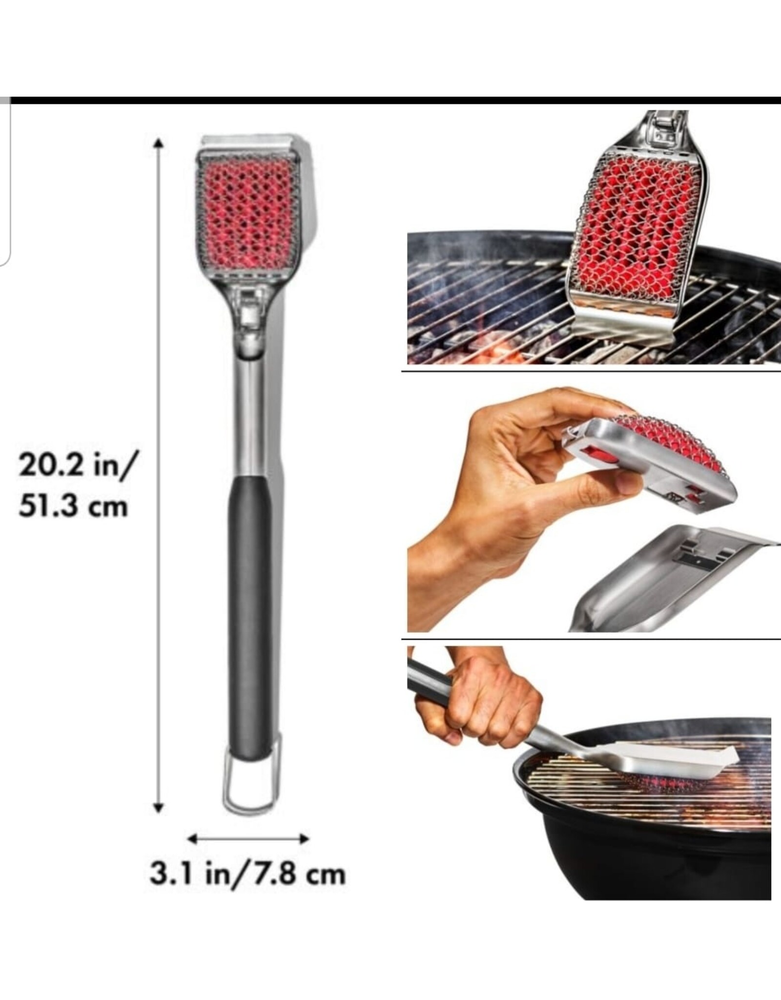 OXO OXO Coiled Grill Brush with Replaceable Head