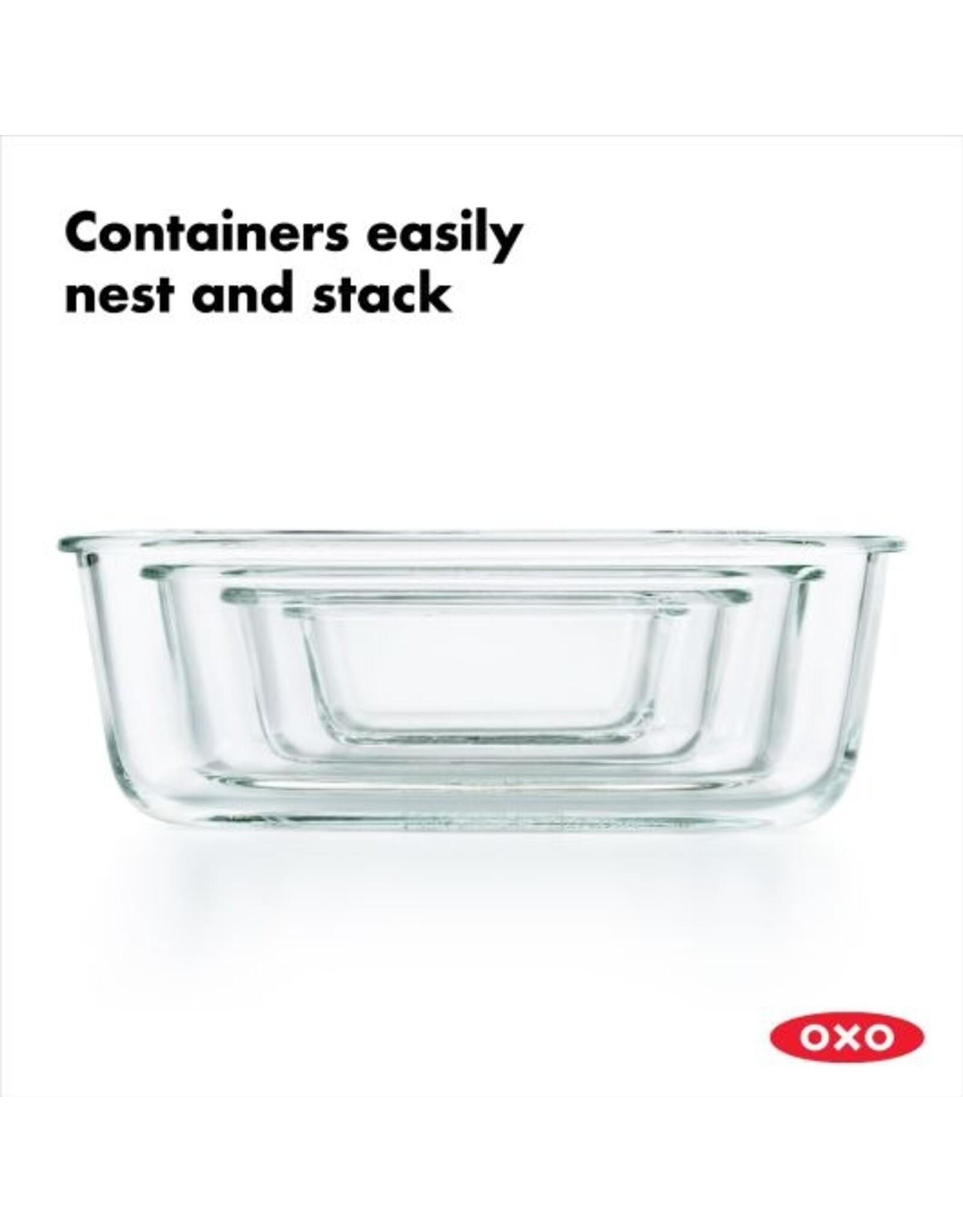 OXO 16-Piece Smart Seal Glass Container Set
