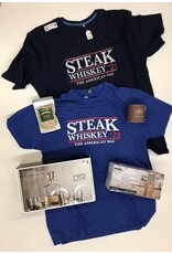 Steak & Whiskey '24 T-Shirt Blue