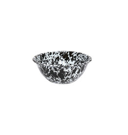 Black Marble Small Serving Bowl