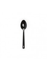 Enamelware  Vintage Large Serving Spoon Black