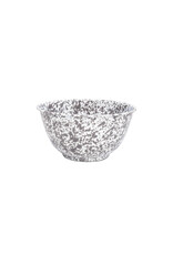 Grey Marble Splatter Large Salad Bowl