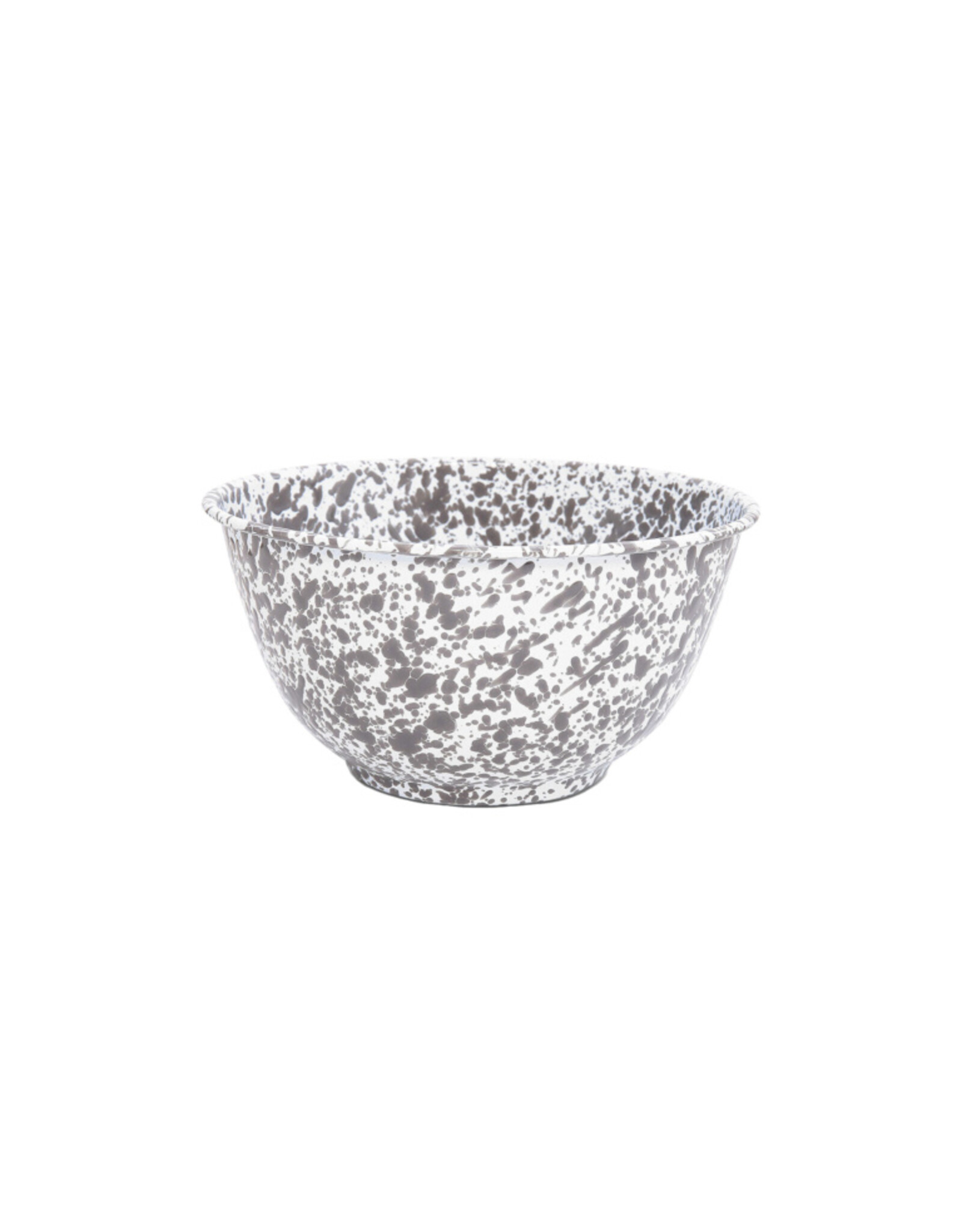 Grey Marble Splatter Large Salad Bowl