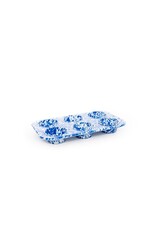 Blue Marble Splatter 6 Cup Muffin Tin