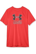 Under Armour Under Armour Boys Tech Hybrid Print Fill Short Sleeve