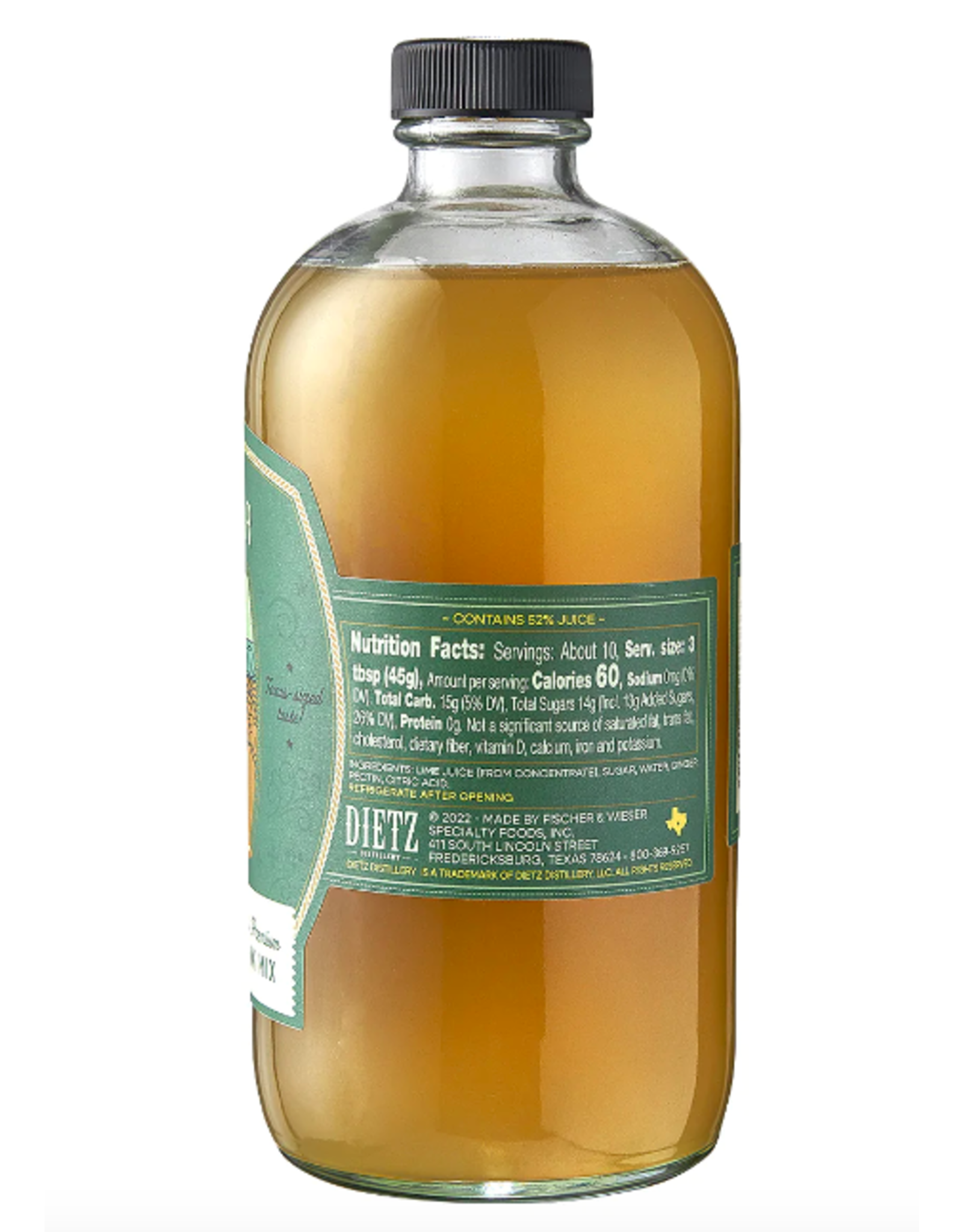 Lime Ginger Cocktail Mix