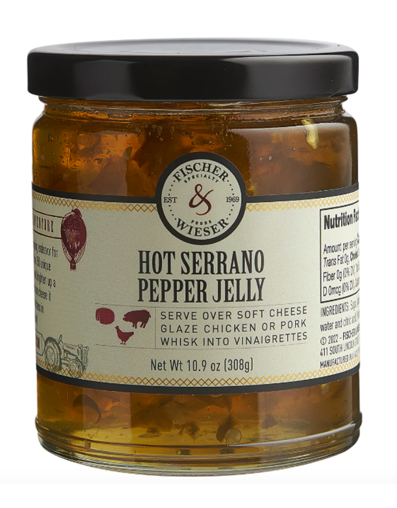 Hot Serrano Pepper Jelly