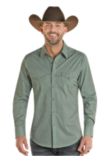 Rock & Roll Denim Rock & Roll Long Sleeve Geo Woven Snap Turquoise Rock & Roll Denim Rock & Roll Long Sleeve Geo Woven Snap Turquoise