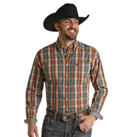 Panhandle Panhandle Rough Stock Long Sleeve Button Rust