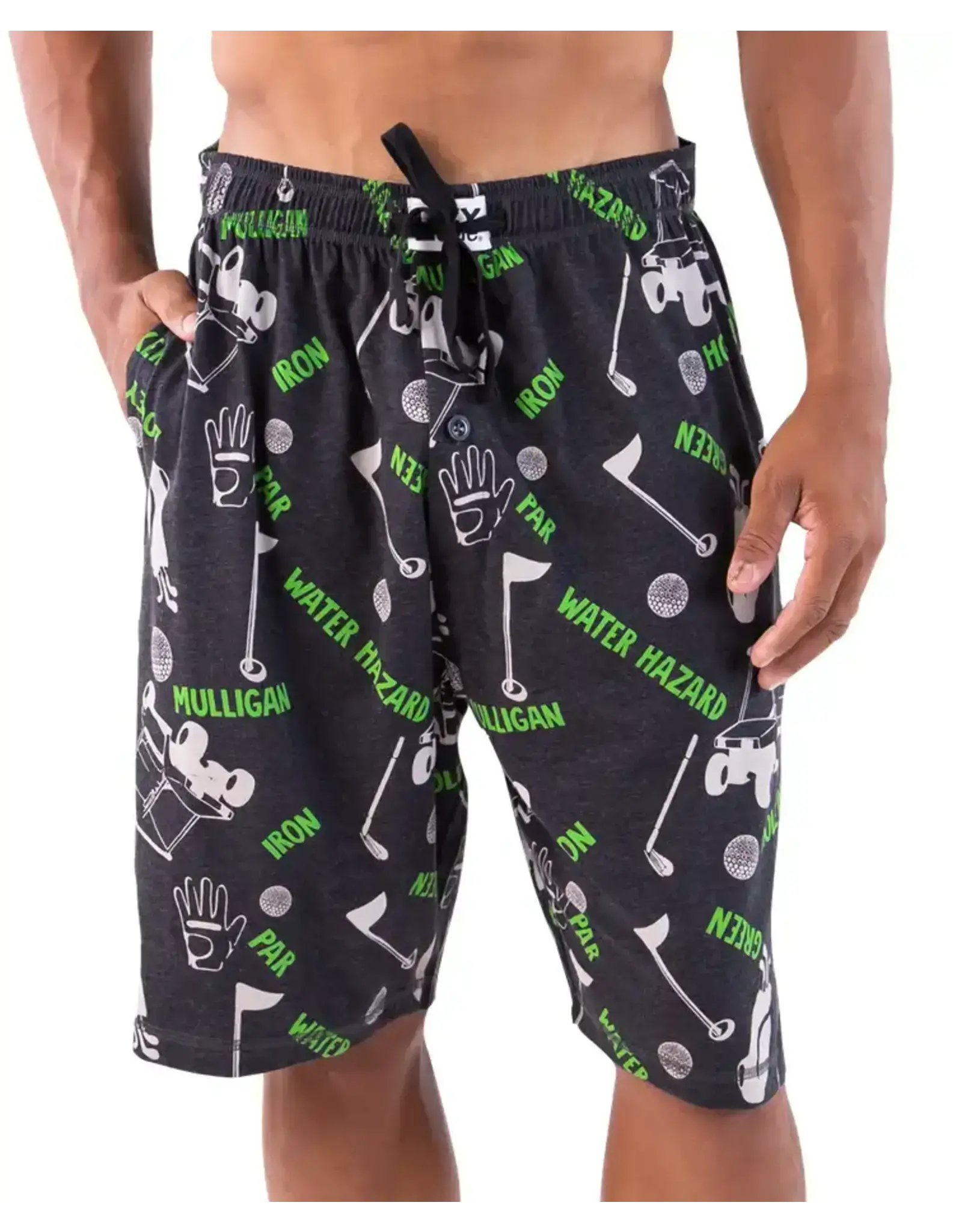 Golfers PJ Short Gray