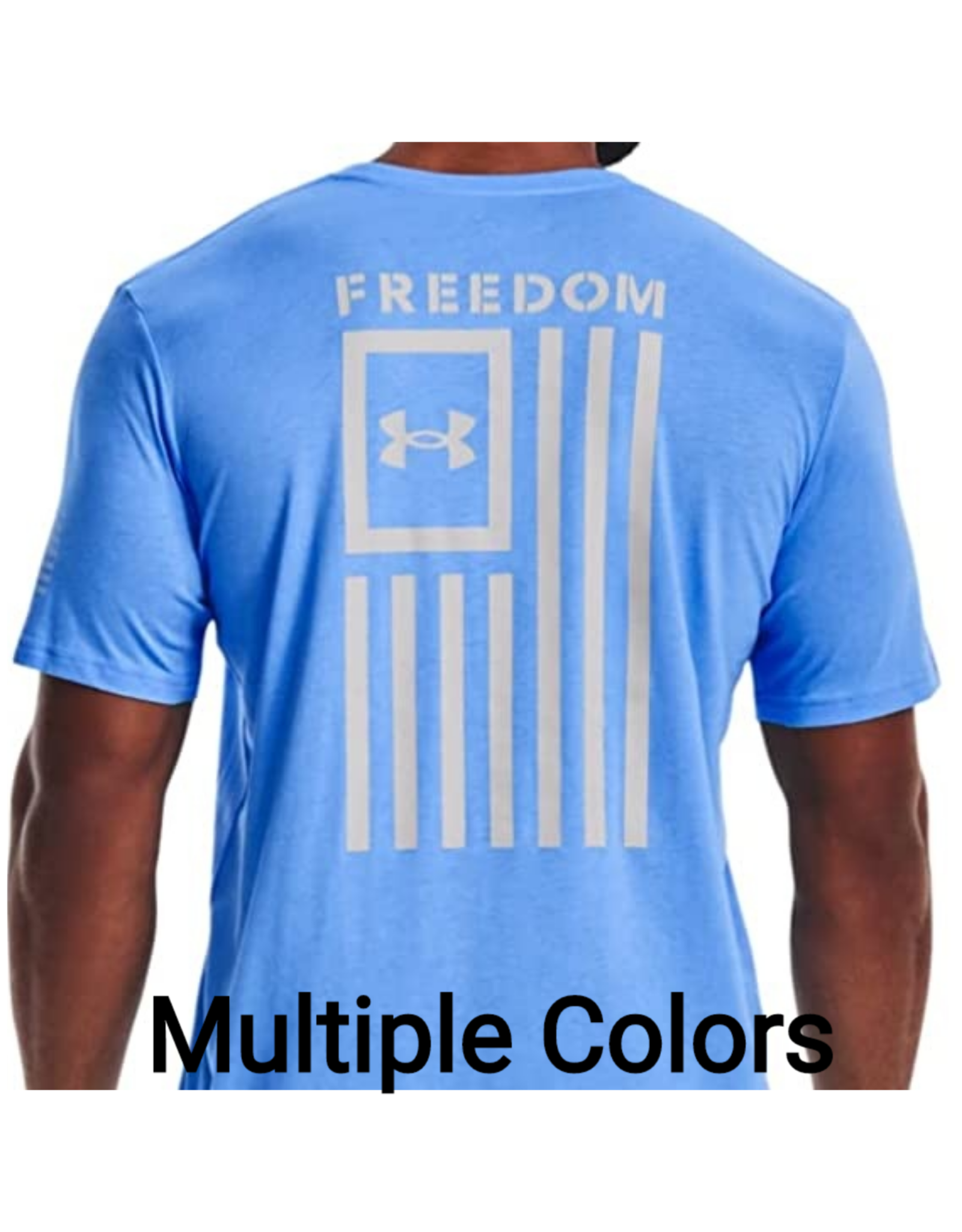 Mens Under Armour Freedom Flag Bold Tactical Graphic T-Shirt NEW