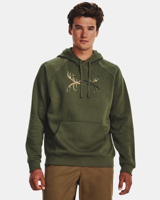 Under Armour Mens Rival Fleece Antler Hoodie - Blanton-Caldwell