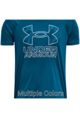 Under Armour Under Armour Boys Tech Hybrid Print Fill Short Sleeve