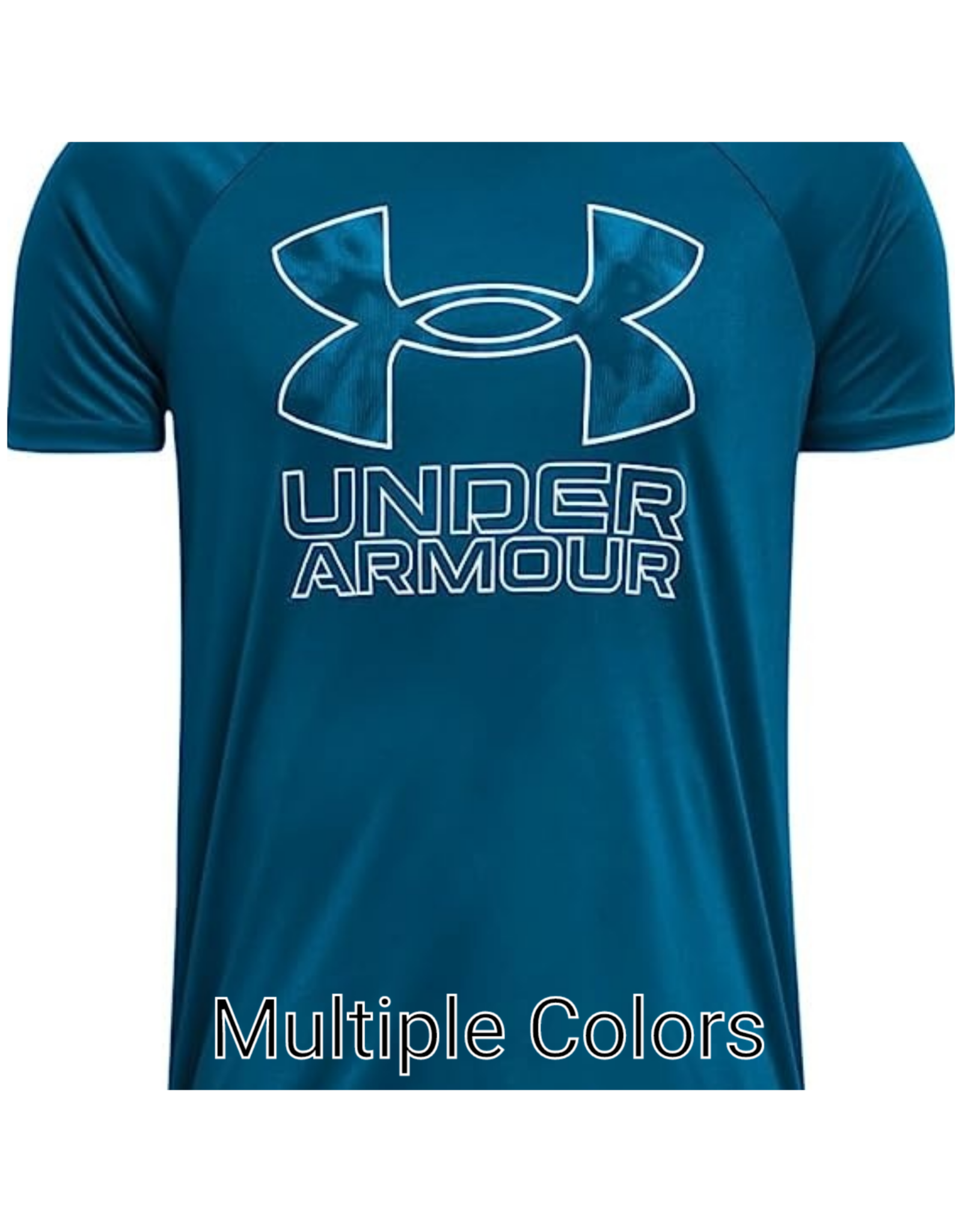 Under Armour Under Armour Boys Tech Hybrid Print Fill Short Sleeve