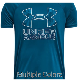 Under Armour Under Armour Boys Tech Hybrid Print Fill Short Sleeve