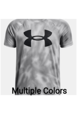 Under Armour Under Armour Boys Tech Big Logo Printed Short Sleeve