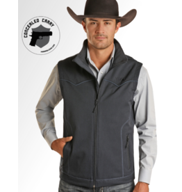 Powder River Outfitters Powder River Rodeo Vest w/Conceal Carry