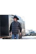 Cinch Cinch Mens Concealed Carry Bonded Vest Brown Aztec