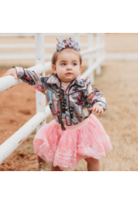 Shea Baby Grey Boot Pearl Snap Onesie