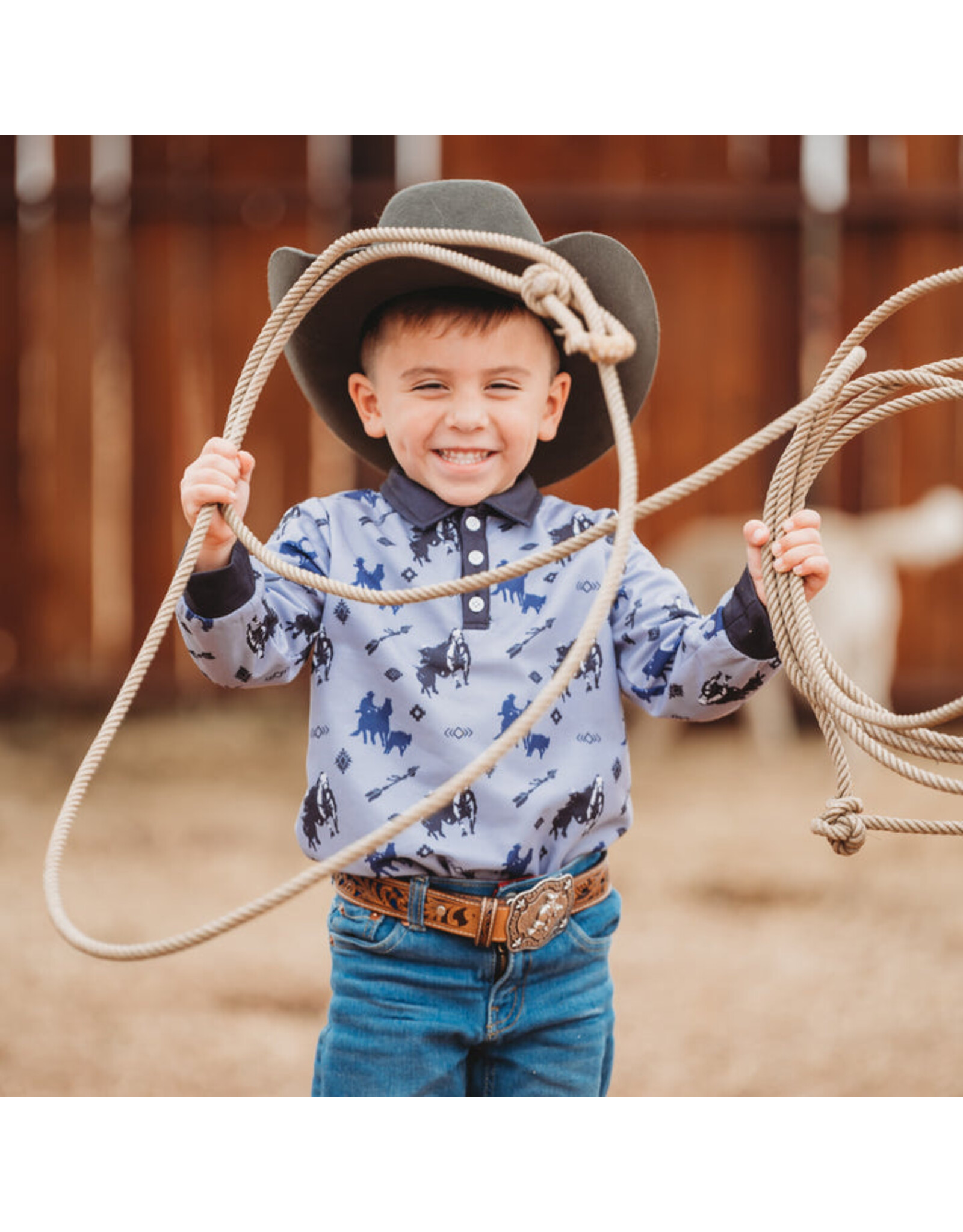 Shea Baby Timey LS Polo