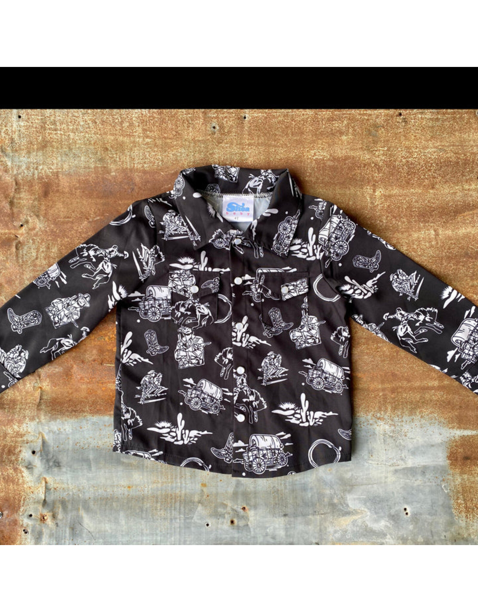 Shea Baby Pearl Snap LS Western Shirt