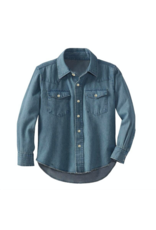 Shea Baby Dark Denim LS Shirt