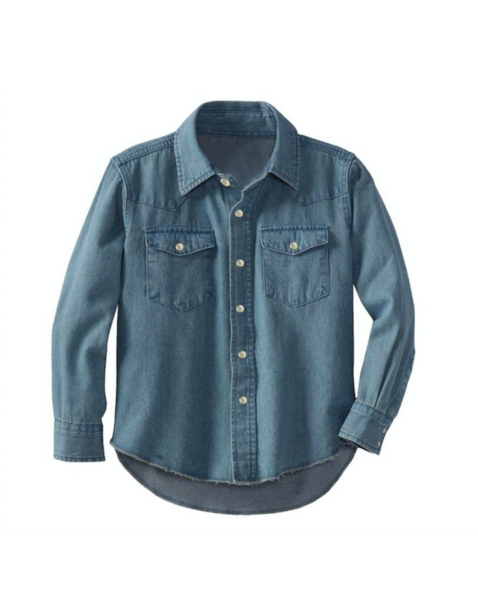 Shea Baby Dark Denim LS Shirt