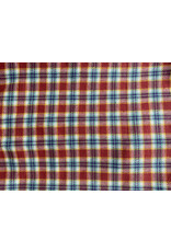 Red Plaid Pearl Snap Shirt