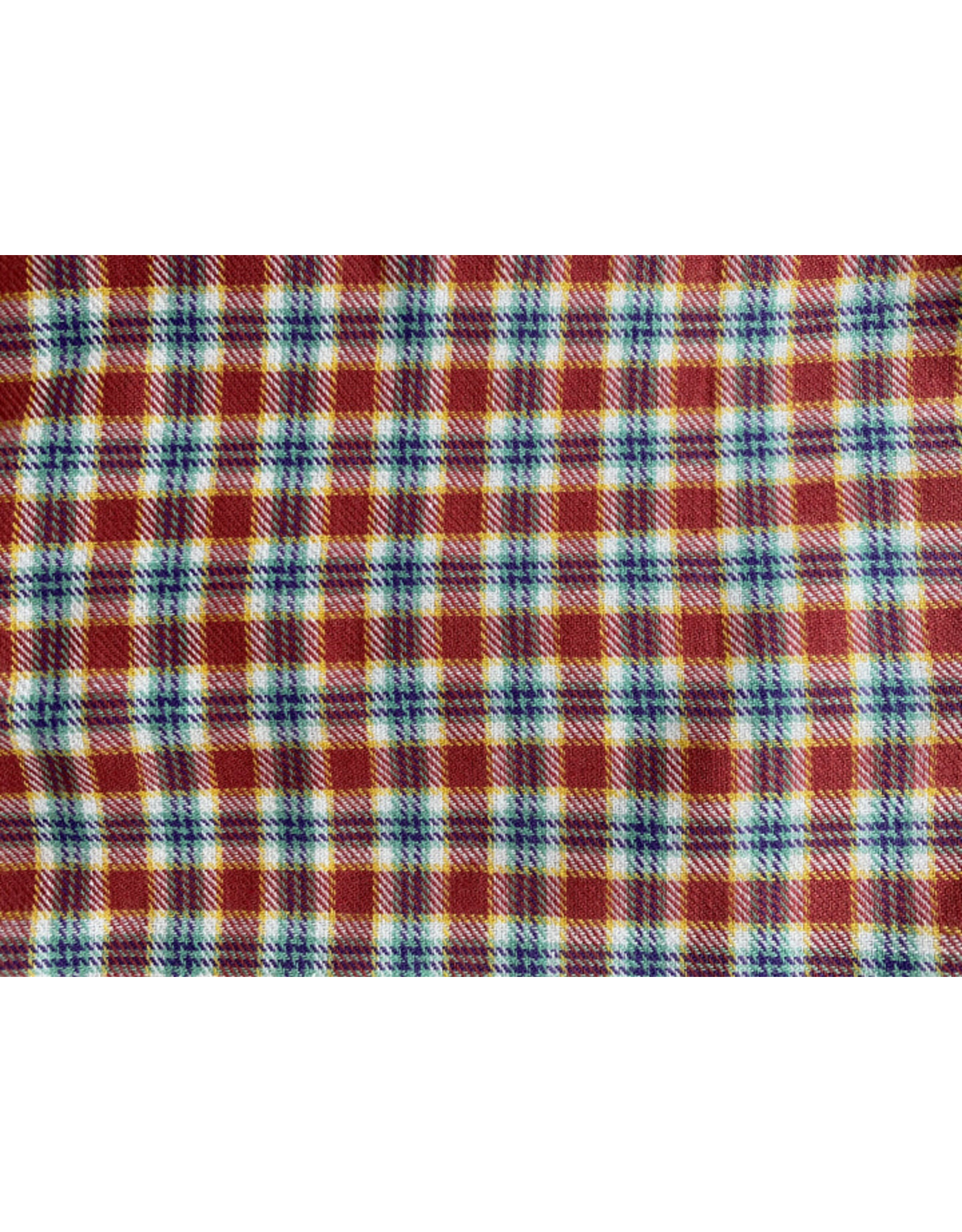 Red Plaid Pearl Snap Shirt