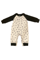 Shea Baby Brand Print LS Romper