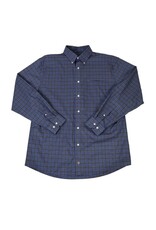 Andy Long Sleeve Multi Check Shirt Blue