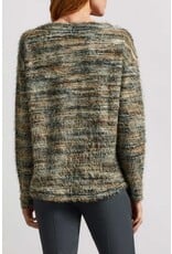 Tribal Tribal Soft Luxe Eyelash Sweater Evergreen