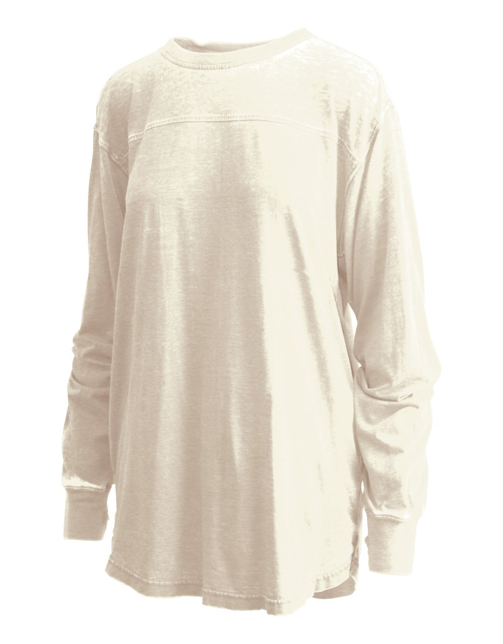 Long Sleeve Oversize Pieced Piston Tee